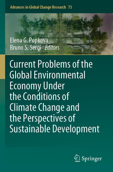 Current Problems Of The Global Environmental Economy Under The Conditions Of Cli-image