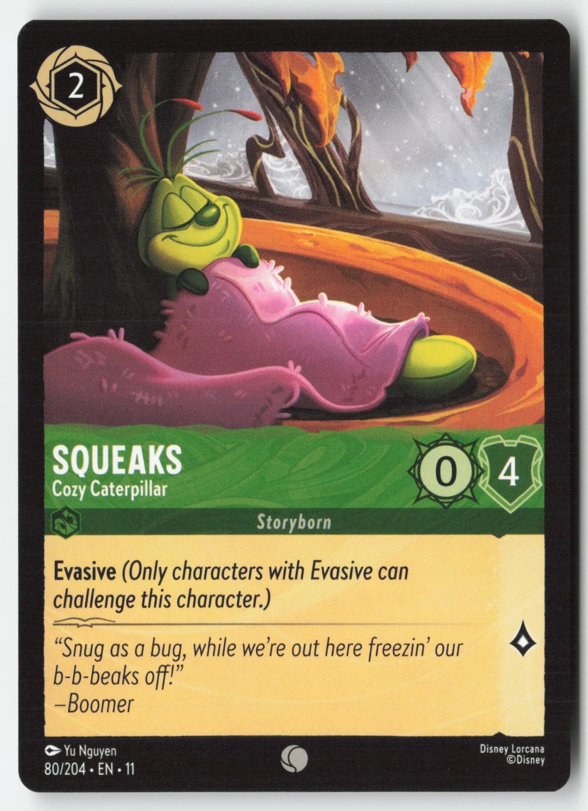Squeaks Lorcana Winterspell #80/204 Common