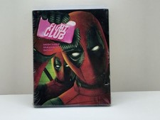 Fight Club Blu-ray, 2018 NEW w/Deadpool Photobombed Slipcover SEALED