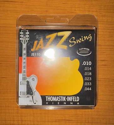 Thomastik-Infeld Flatwound Jazz Swing guitar strings .010-.044