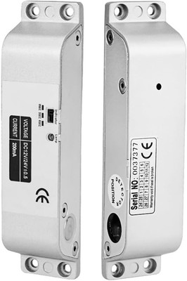 LIBO Elektrisches Fallriegelschloss DC 12V Ausfallsicher NC-Modus Elektronisches Türschloss für A