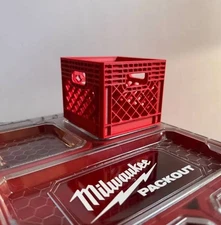 Milwaukee Packout Mini Crate - 3D Printed Storage Bin! Made in the USA!