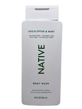 Native Body Wash Eucalyptus  Mint Sulfate Free - 18 fl oz