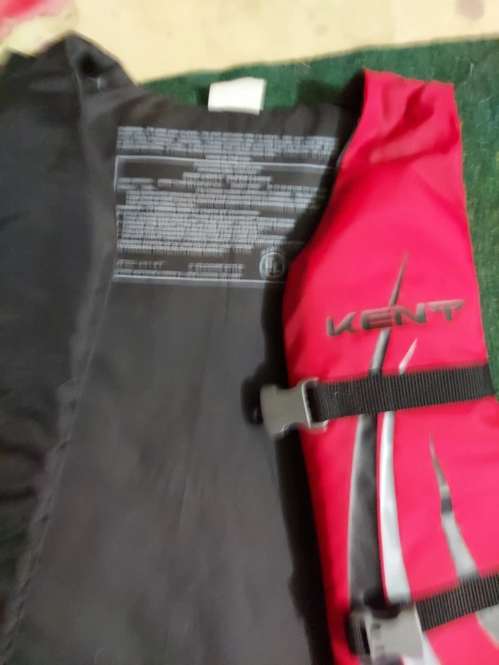 Спасательный жилет для взрослых и детей комплект красный и синий - Изображение 2 из 3