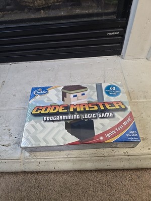 Thinkfun Code Master Programming Logic Minecraft Board Game Single Player NIB
