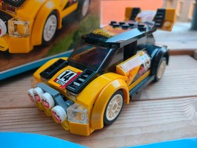 LEGO City 60113 Rally Car Great Used with Instructions and BOX - No Minifigures