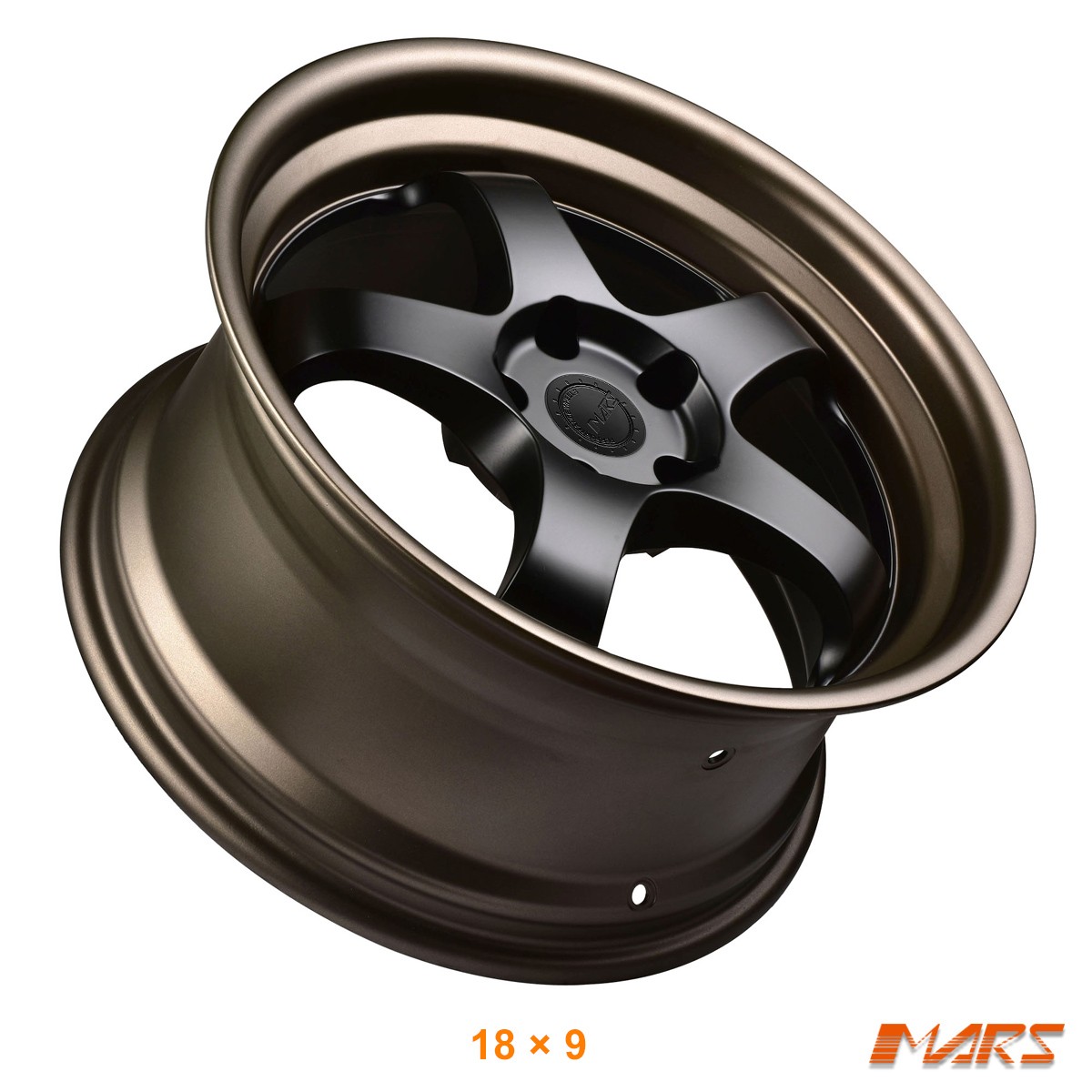 MARS MP-S1 4x 18 Inch Black Face deep Matt bronze dish Alloy