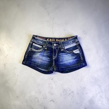 Rock Revival denim Alania Shorts Womens Size 28