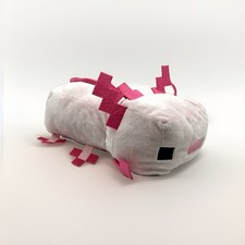 Minecraft Plush Axolotl Pink 10 FuRyu Japan Prize Soft Stuffed Animal Toy 2022