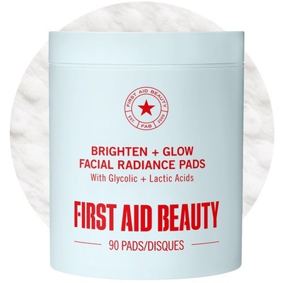 Daily Facial Treatment Pads, AHA Exfoliating, Hydrating Barrier Support & Sal...