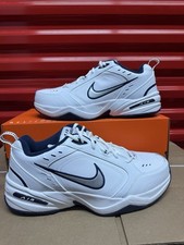 Men  s Size 12 - Nike Air Monarch IV 4E Wide  White  416355-102