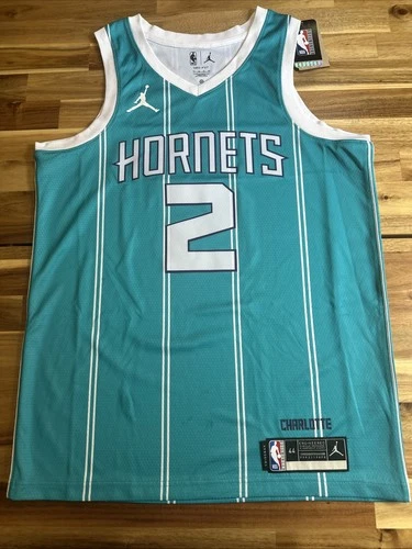 Lamelo Ball Jordan Brand Hornets Icon Swingman Jersey Size 44 M - Picture 5 of 14