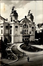 RPPC National Theatre Cluj Romania vintage postcard m670