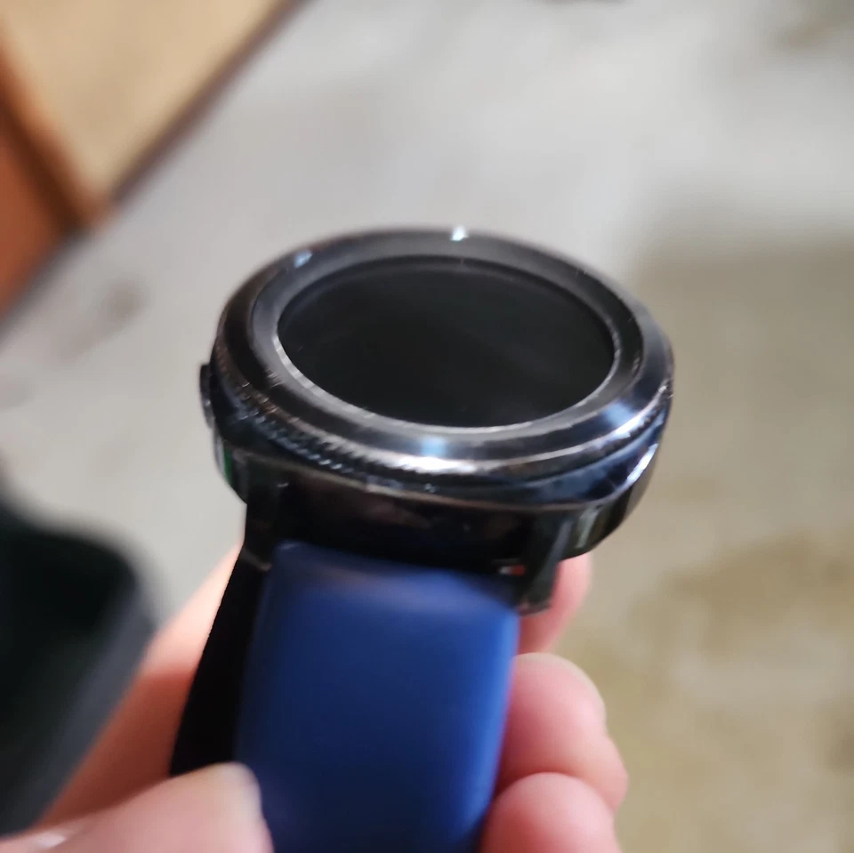 Часы Samsung SM-R600NZBAXAR 44,6 мм - синие.SM-R600 - Изображение 4 из 4