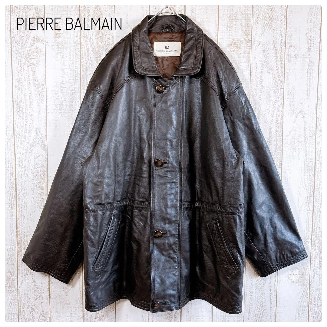 Pierre Balmain Coats, Jackets & Vests for Leather Outer Shell Men
