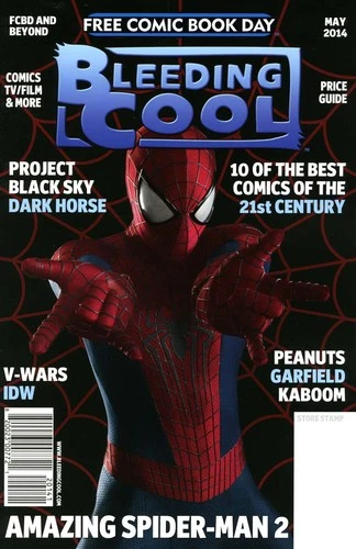Bleeding Cool FCBD #2014 FN; Bleeding Cool | Amazing Spider-Man 2 Movie Cover -