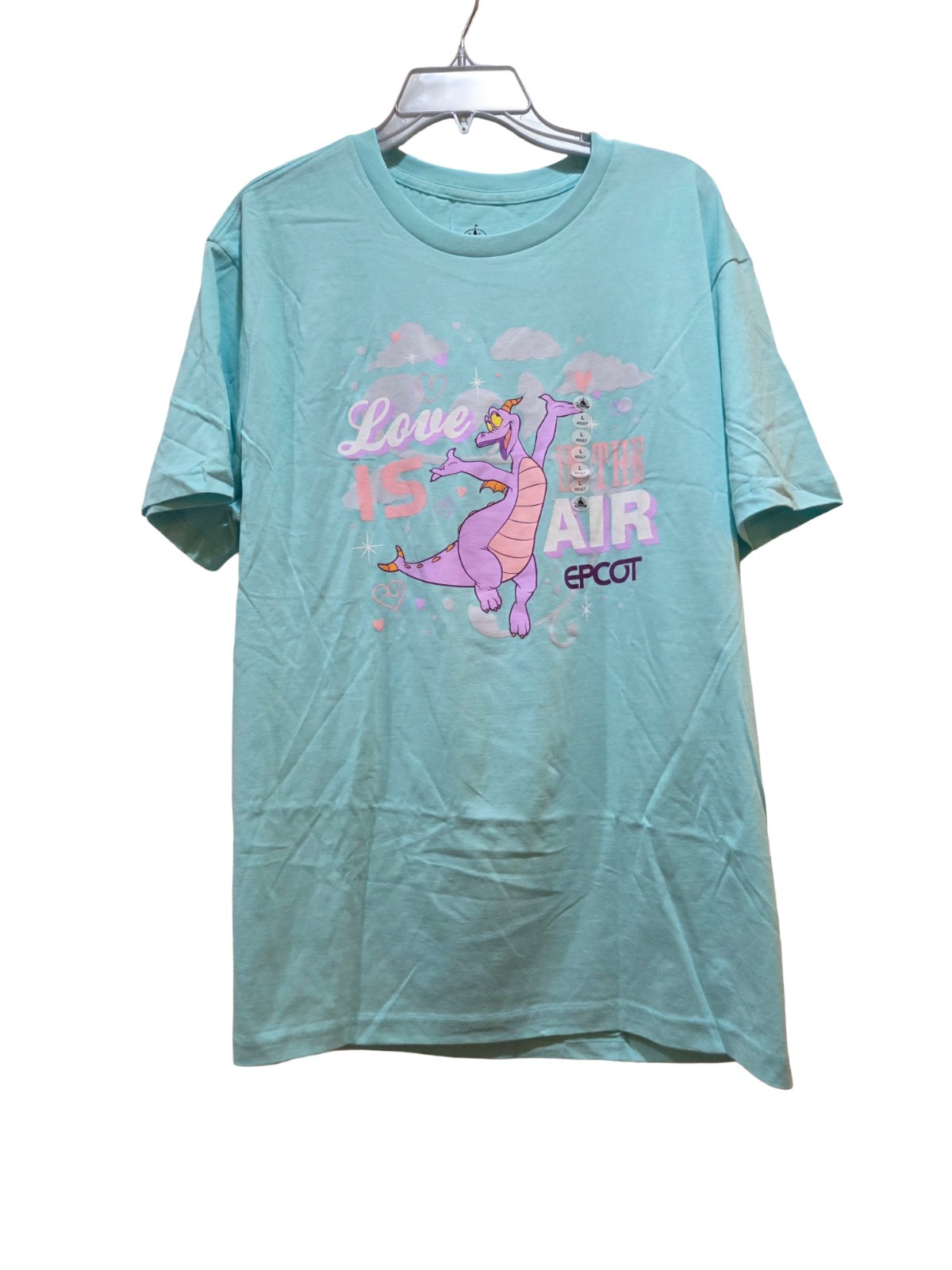 Disney Parks Epcot FIGMENT Love Is In The Air Valentine's Adult Size Large NEW