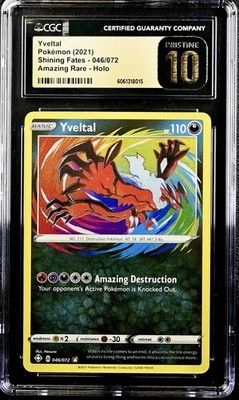 Pokémon Amazing Rare Complete Set CGC Pristine 10 Vivid Voltage