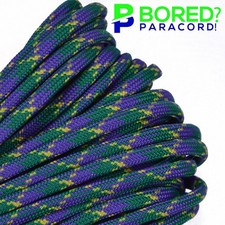 Plum Crazy - 50 FT - 550 Paracord Rope 7 strand Parachute Cord