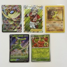 Pokemon Card Lot (5 Cards) - Vintage Modern Hyper Ultra IR SIR Reverse Holo Rare