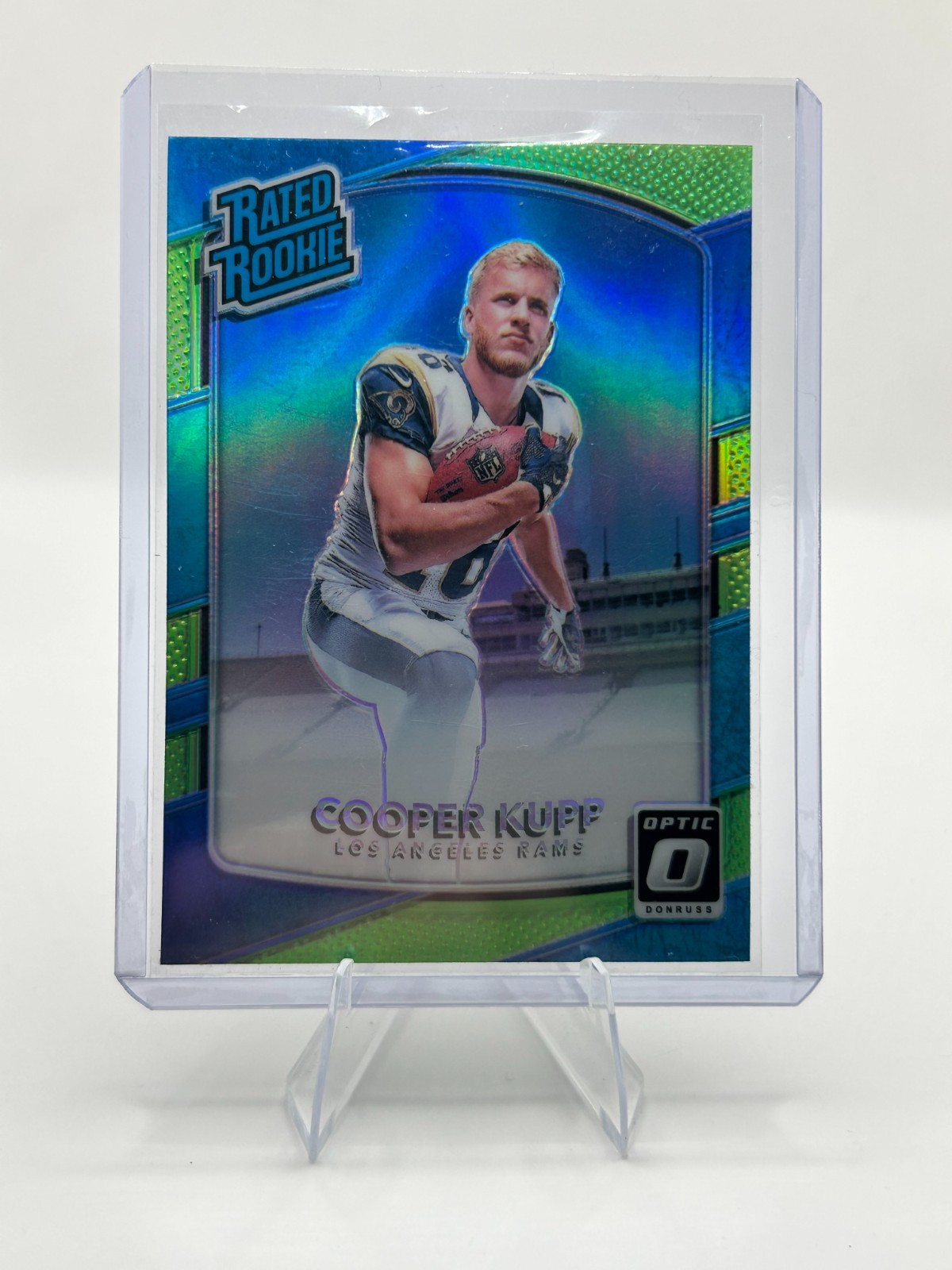 Cooper Kupp #179 Lime Green Prizm (RC) - 2017 Donruss Optic - Rated Rookie