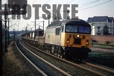 35mm Slide BR British Railways Diesel Loco Class 56 56080 Retford 1996 Original