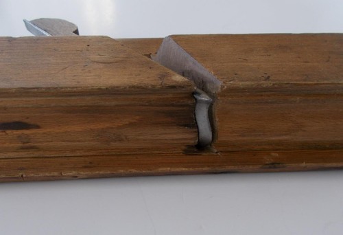 Antique Ohio Tool Co. Ausgefallener Handformhobel mit gebogener Klinge #59 - Bild 6 von 8