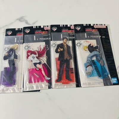 Sakomoto Days Ichibankuji Acrylic Stand Set of 4: Nagumo, Daibutsu, Hyo, Shin