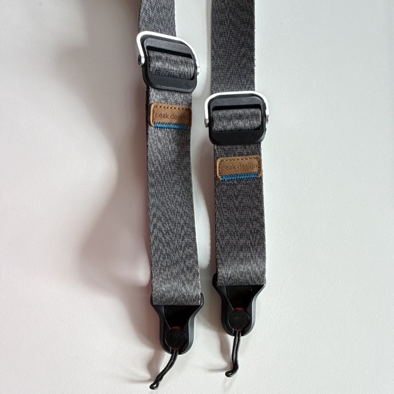 Peak Design Quick Release Camera Neck/Shoulder Strap, Nylon, Gray