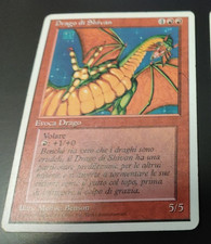 MTG SHIVAN DRAGON IT POOR - DRAGO DI SHIVAN - FWB - MAGIC