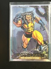 2024 SkyBox Marvel Masterpieces '92 Platinum Base #94 Wolverine NM-M