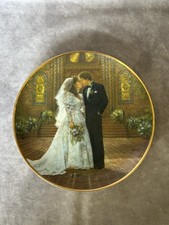 Reco Collection Plates 9" Round "The Wedding" #3601, made in USA