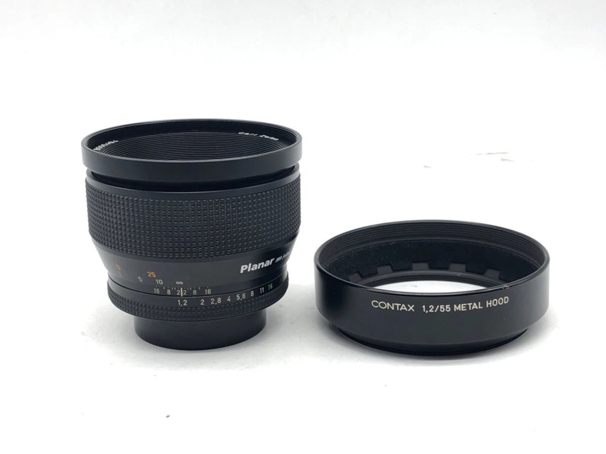 レンズ(単焦点) CONTAX Carl Zeiss Planar 55mm f/1.7 Contax 55mm Focal Camera Lenses for sale | eBay