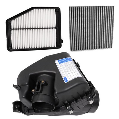 3PCS For 2012-15 Honda Civic Air Intake Cleaner Filter Box W/Filter 17201R1AA01