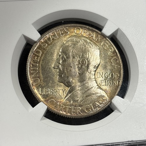 1936 50C Lynchburg Commemorative Half Dollar NGC MS67 - Item#106 - Picture 3 of 9