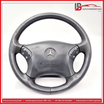 Lenkrad LEDER A2034600903 MERCEDES-BENZ C-KLASSE W203 S203 MERCEDES - Bild 1 von 4