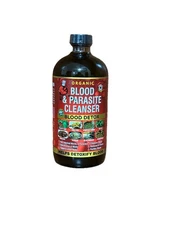 Organic Blood and Parasite Cleanser Blood Detox Bitter BY Al-RIYAN, 16 oz.