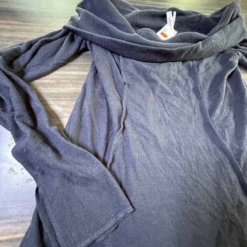 Out From Under Urban Outfitters Black Romper Top Long Sleeve Off Shoulder Large - Picture 6 of 7