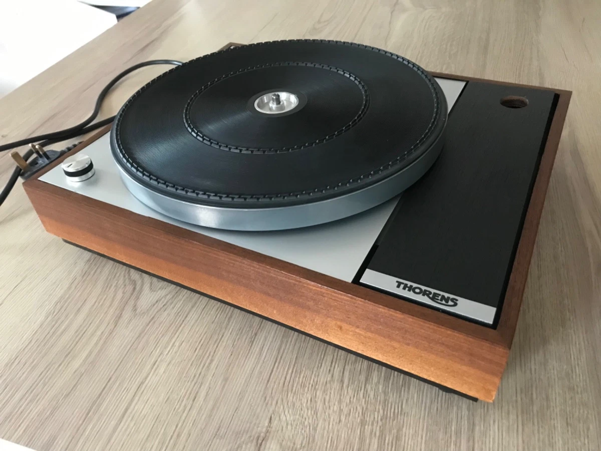 A retro 20th Century stunning Thorens TD 321 suspended chassis