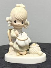 Mother Sew Dear, Precious Moments With Box.  1979 E-3106