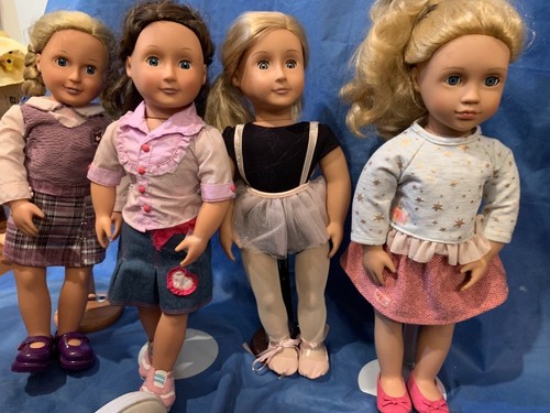 Our Generation Doll 18 Inch Your Choice of 4 Blonde Braids, Brunette ...