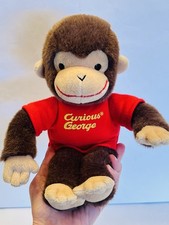 Gund Curious George Plush Stuffed Animal Character Toy 12 Inch Soft Cute BIN 31