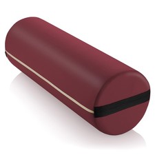 9" Massage Table Jumbo Round Bolster Pillow Headrest Cushion - Burgundy
