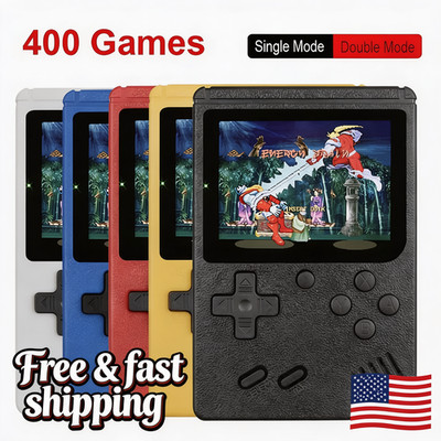 Handheld Game Console 400 in 1 Retro Video Game Player 8 Bit Portable Console US