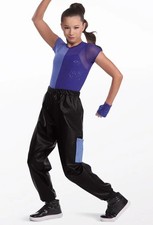 Dance Pre-Owned Costume Intermediate Child Blue Weissman 15475 Hip Hop Jazz Tap