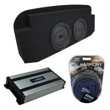 Kicker 43CVT104 10" Car Subwoofer Fits 02-13 Chevy Silverado Crew w/ HA-A800.1