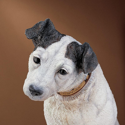 Charming Nipper RCA Dog Statue - Perfect for Home or Office Decor