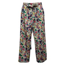 Vintage 90  s Lilly Pulitzer Pants Heart Print Pleated Purple Pink Women  s Size 8