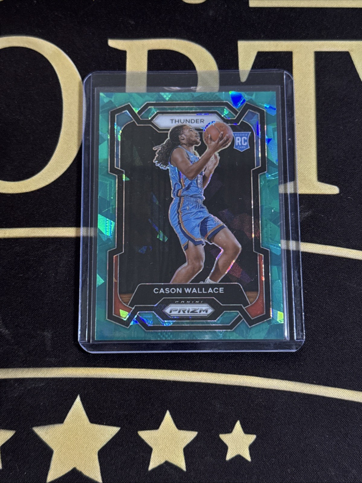 2023-24 Panini Prizm - Cason Wallace #139 Teal Ice Prizm /225 (RC)