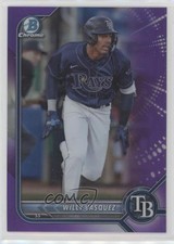2022 Bowman Draft Chrome Purple Refractor 179/250 Willy Vasquez #BDC-40 7s2